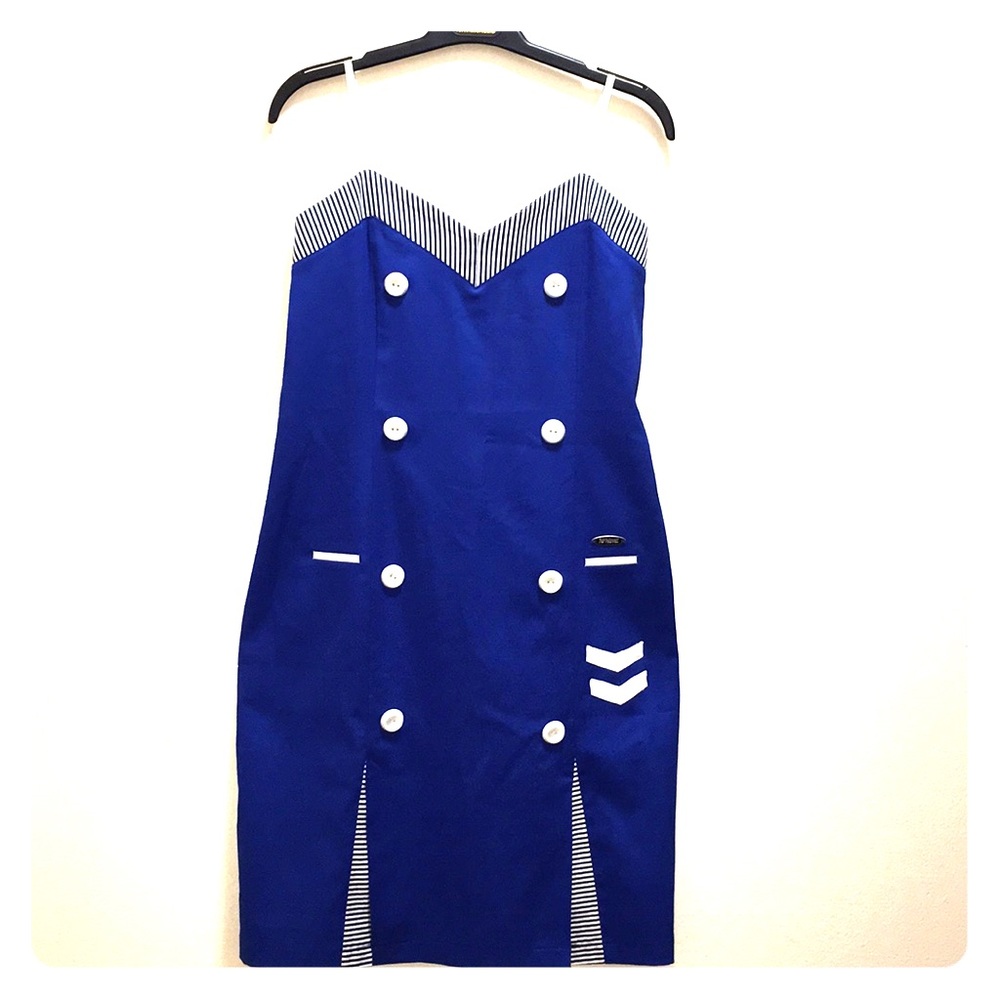 Apache sleeveless sailor dress